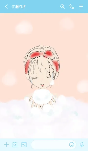 [LINE着せ替え] Bubble bath timeの画像3