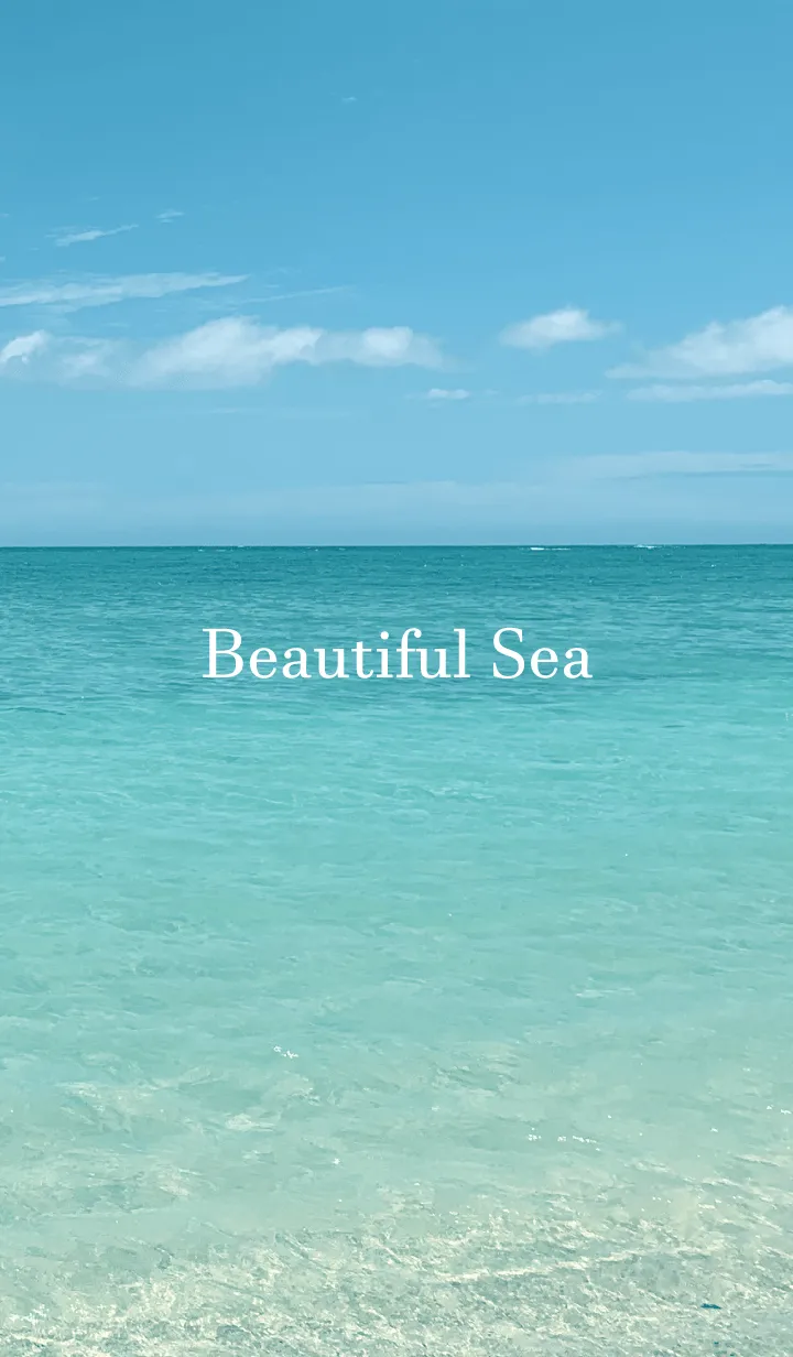 [LINE着せ替え] Beautiful Sea.の画像1