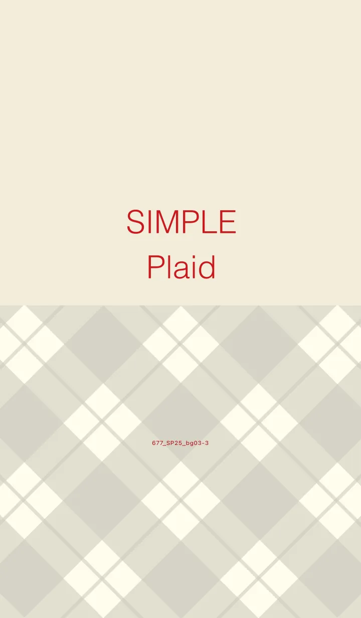 [LINE着せ替え] 677.25_ベージュ3-3の画像1