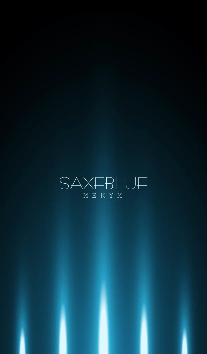 [LINE着せ替え] SAXEBLUE LIGHT. -MEKYM-の画像1
