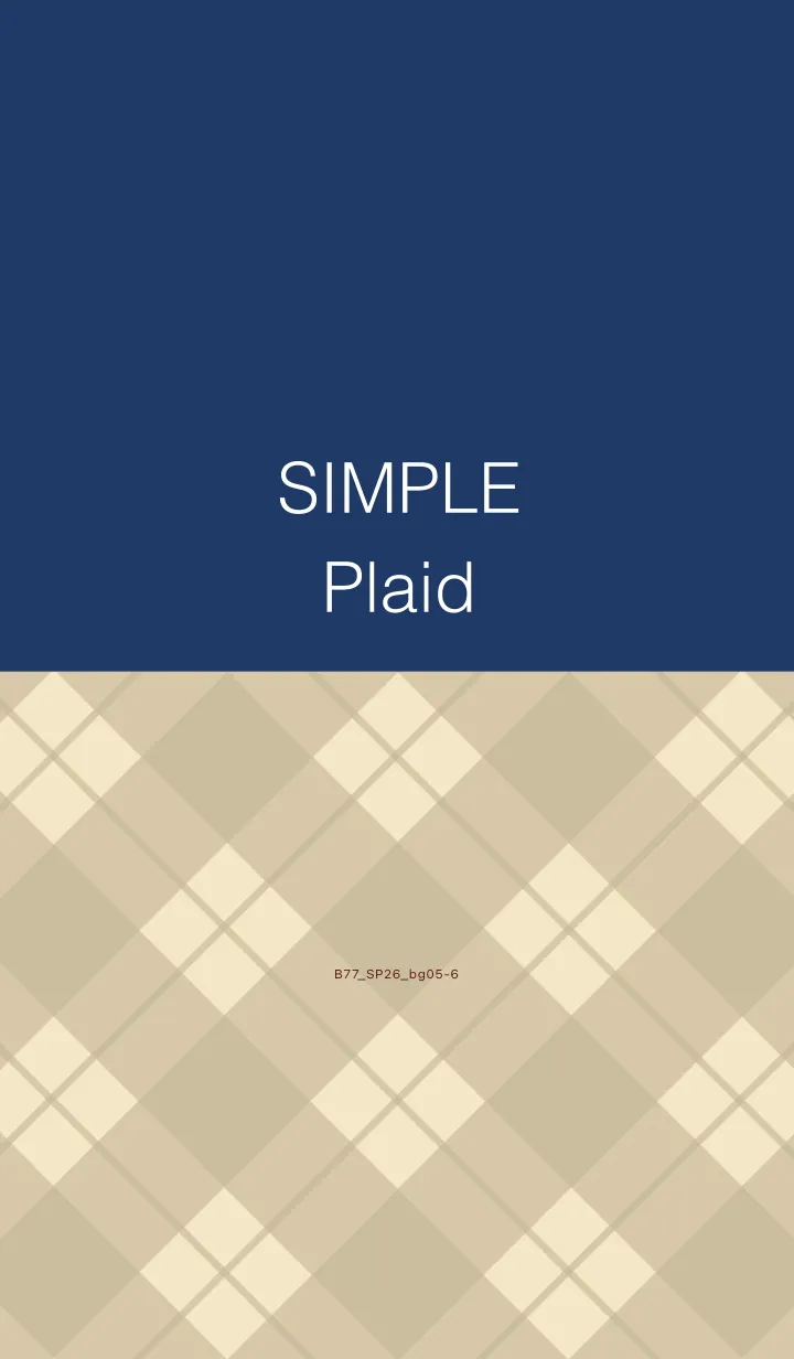 [LINE着せ替え] B77.26_ベージュ5-6の画像1