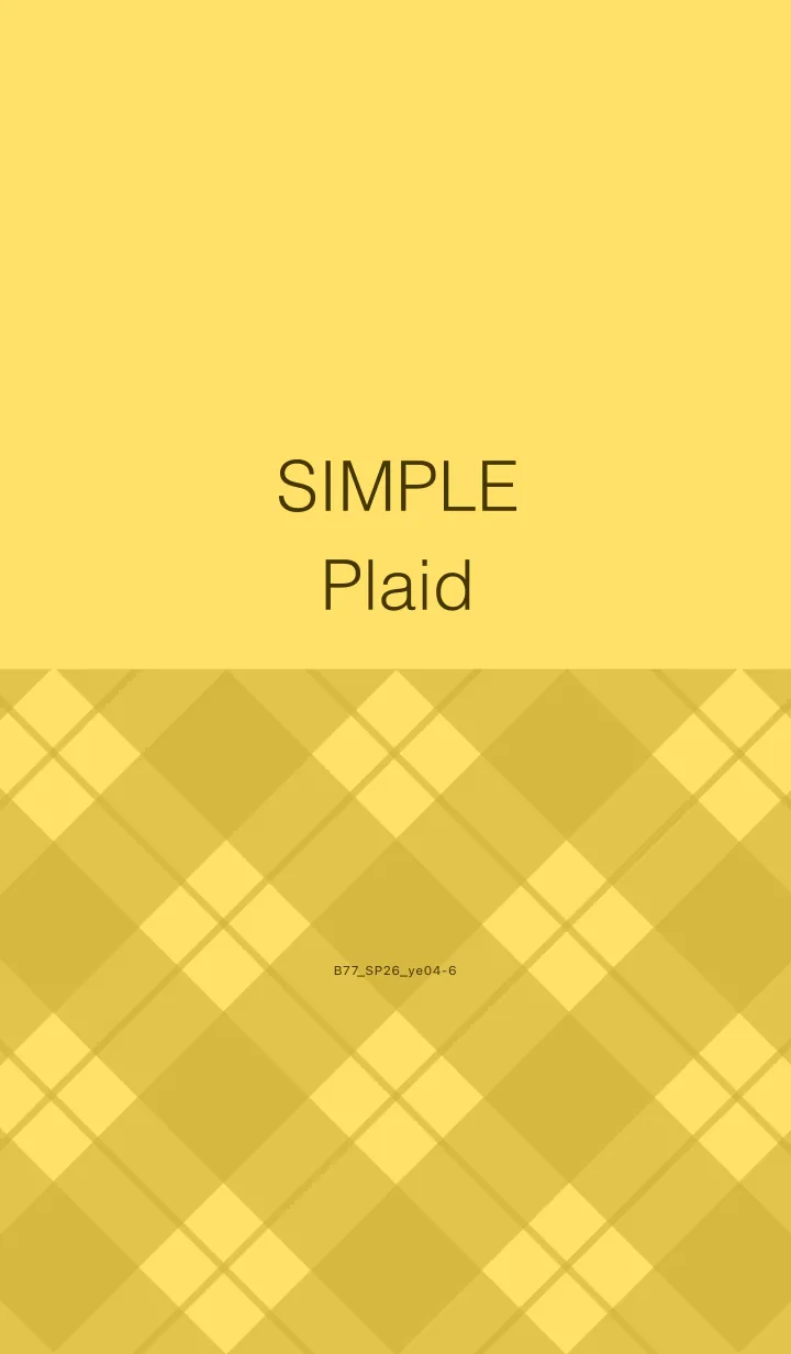 [LINE着せ替え] B77.26_イエロー4-6の画像1