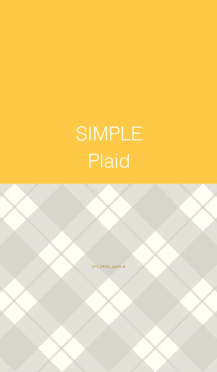 [LINE着せ替え] 277.24_イエロー3-6の画像1