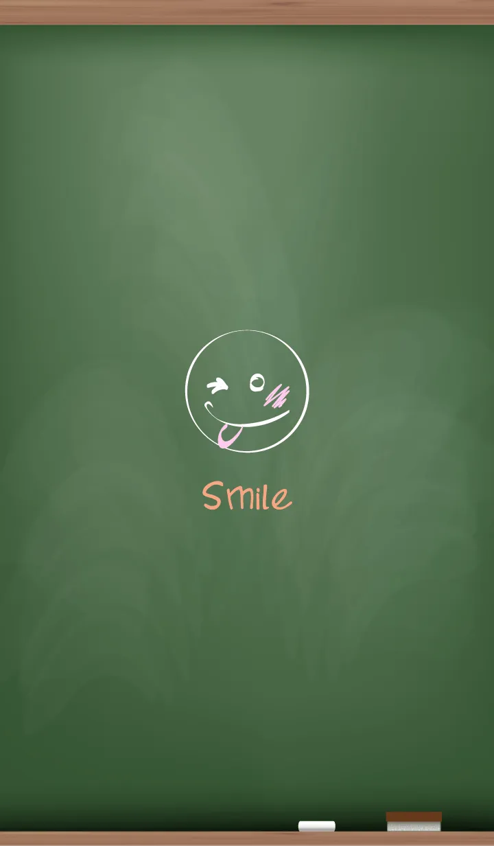 [LINE着せ替え] Black Board Smile..14の画像1