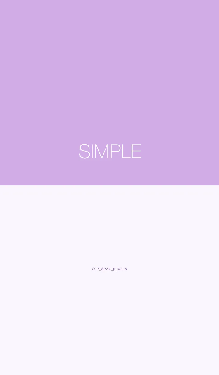 [LINE着せ替え] O77_24_パープル2-6の画像1