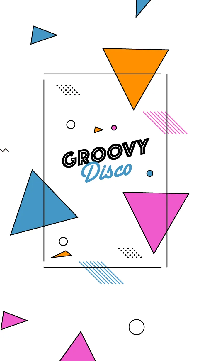 [LINE着せ替え] Groovy Disco / B / O / Pの画像1