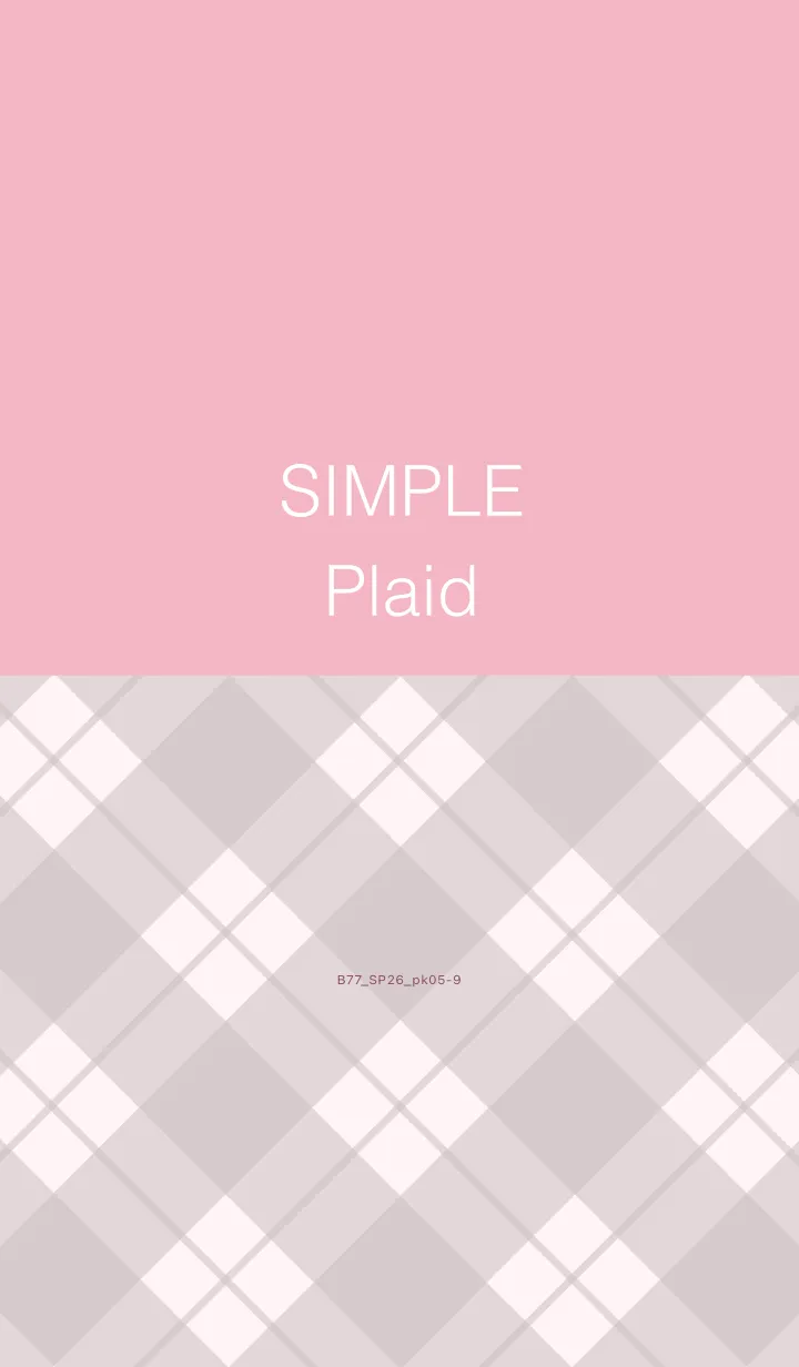 [LINE着せ替え] B77.26_ピンク5-9の画像1