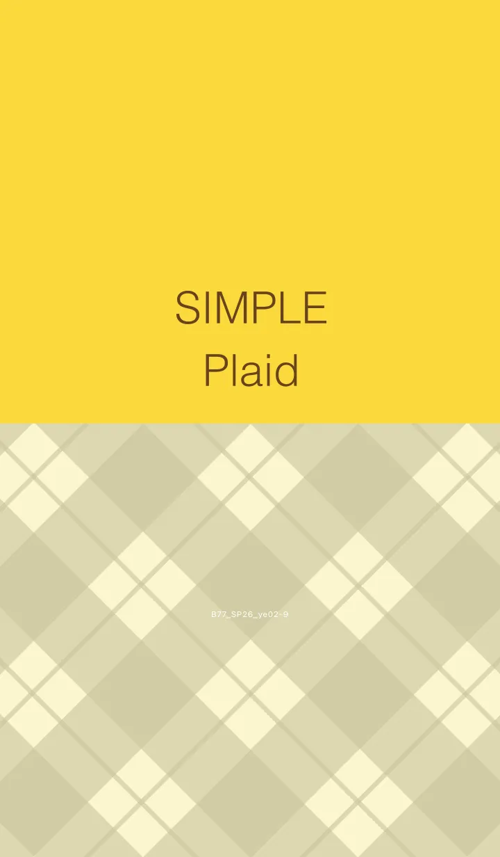 [LINE着せ替え] B77.26_イエロー2-9の画像1