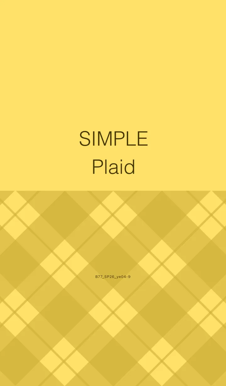 [LINE着せ替え] B77.26_イエロー4-9の画像1