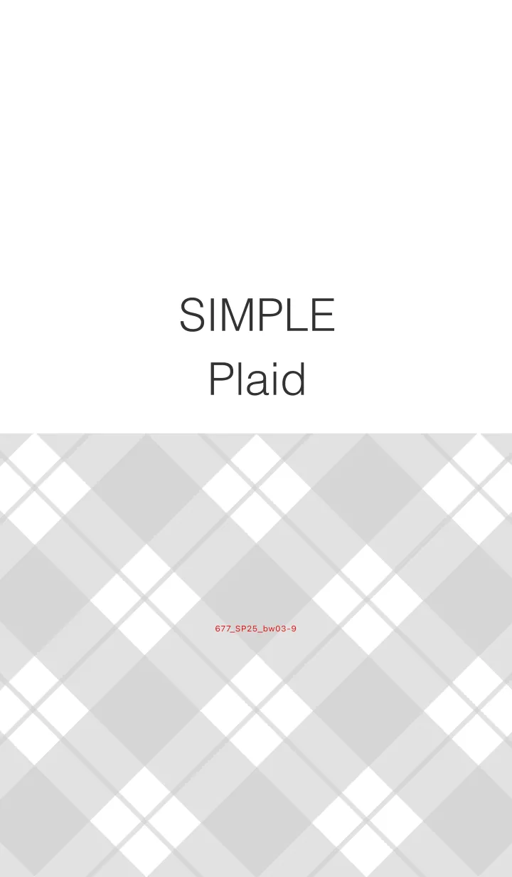 [LINE着せ替え] 677.25_黒/白3-9の画像1