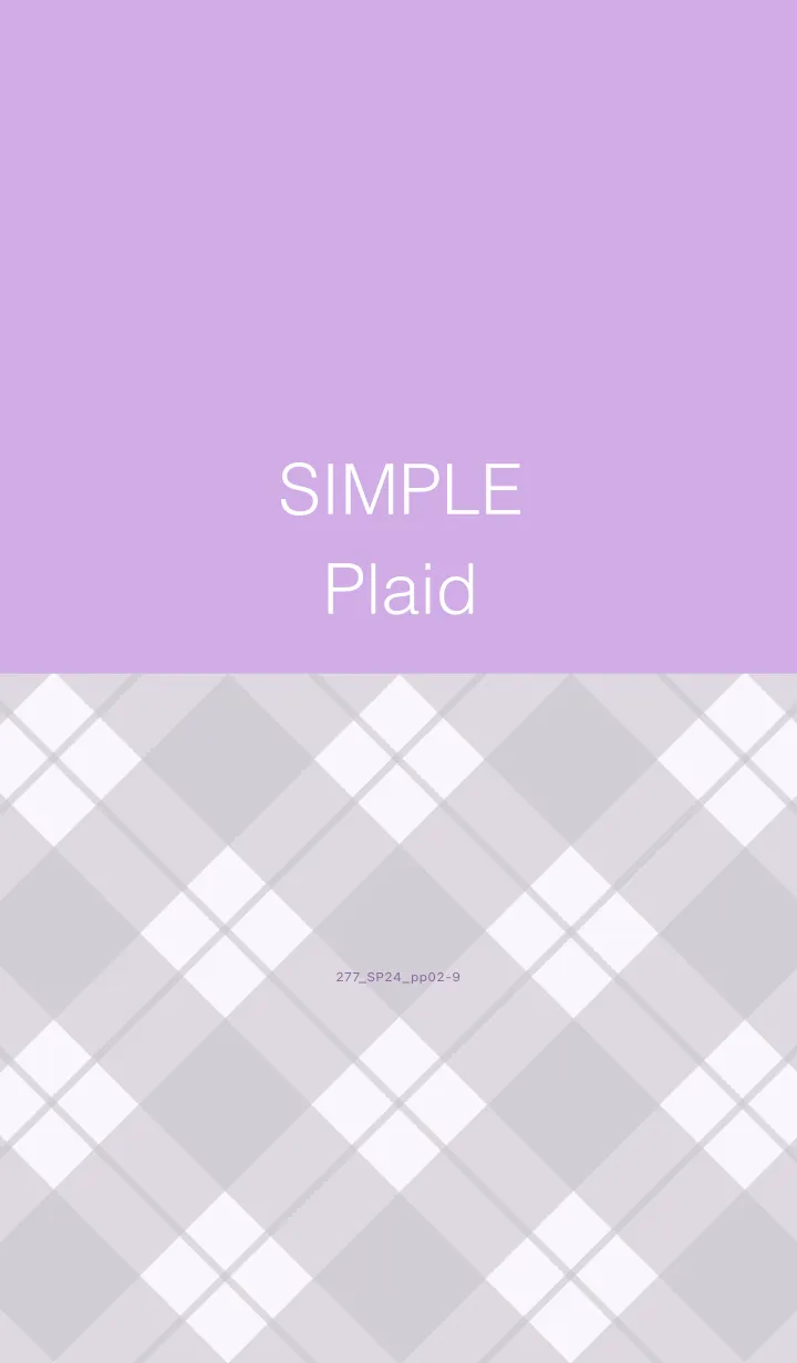 [LINE着せ替え] 277.24_パープル2-9の画像1