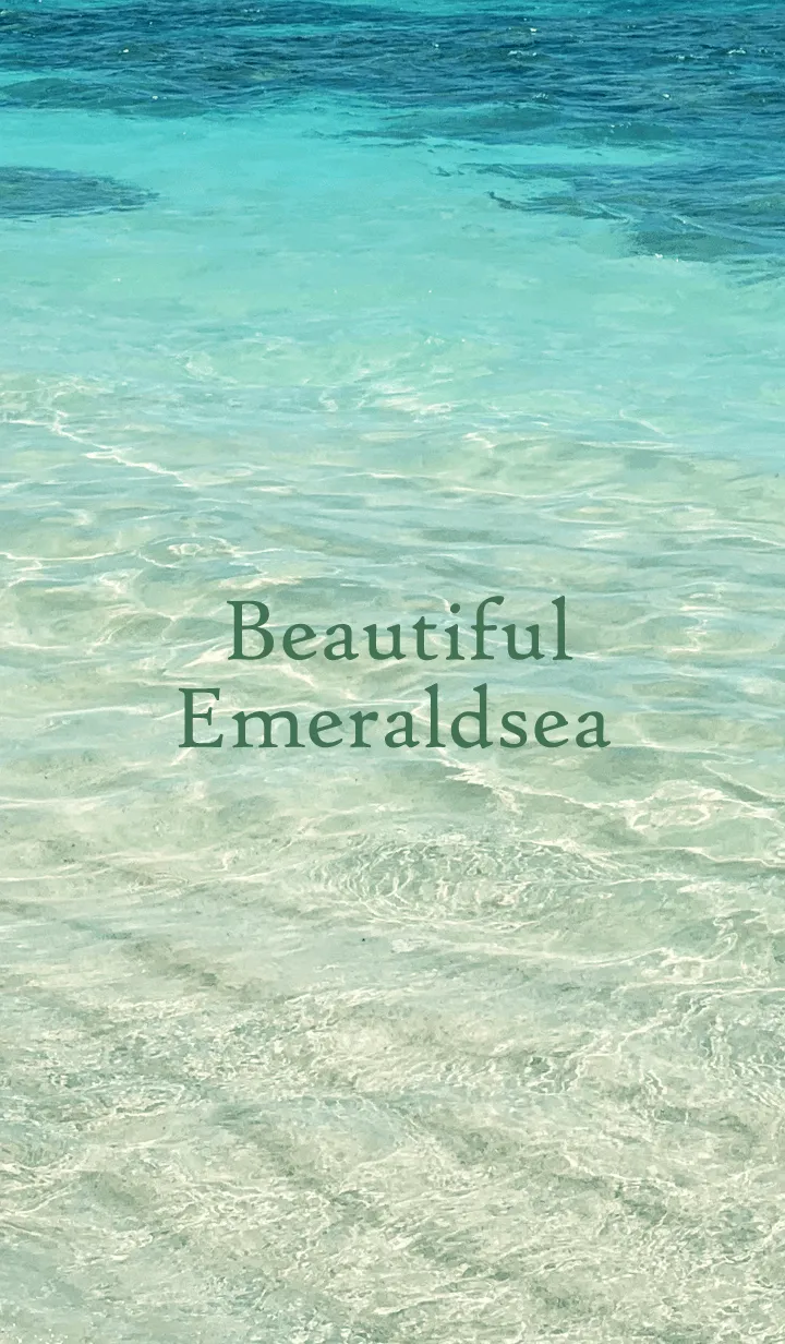 [LINE着せ替え] Beautiful-Emeraldsea MEKYM 25の画像1