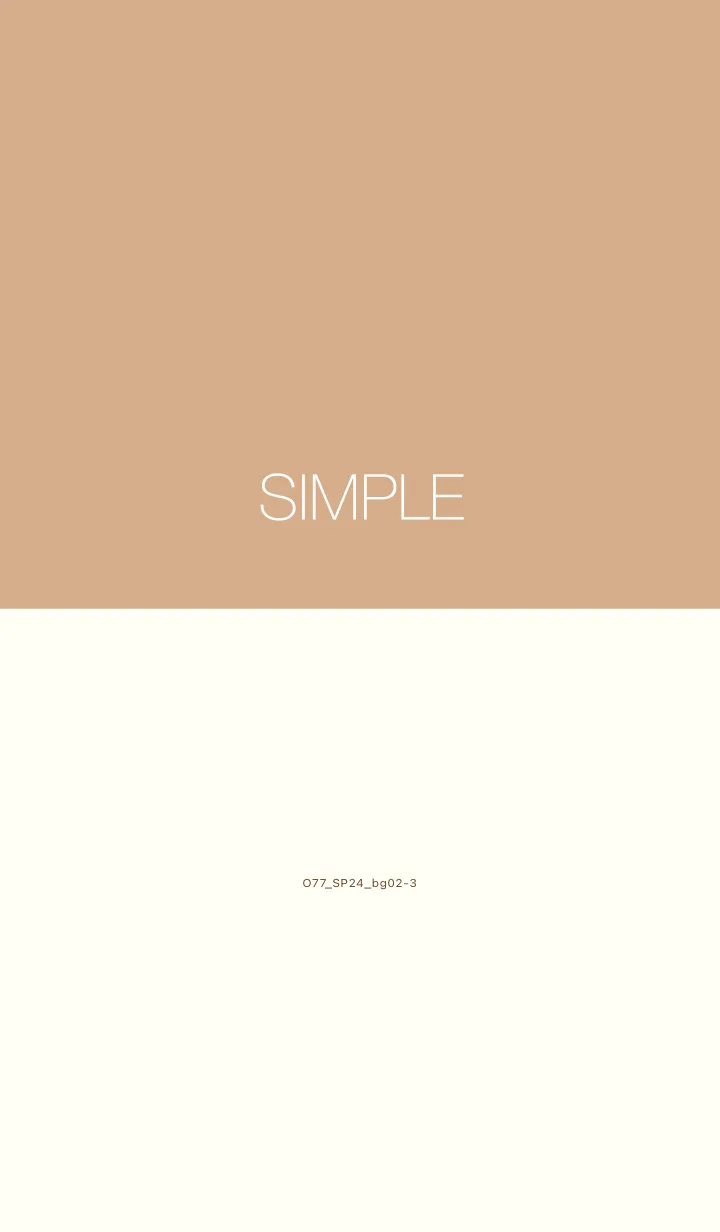 [LINE着せ替え] O77_24_ベージュ2-3の画像1