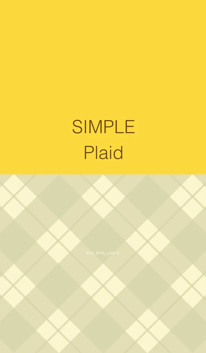 [LINE着せ替え] B78.26_イエロー2-3の画像1