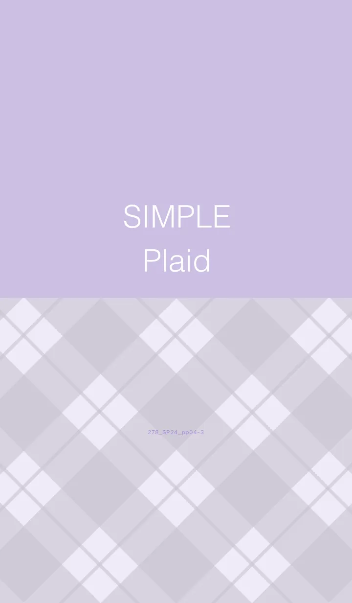 [LINE着せ替え] 278.24_パープル4-3の画像1