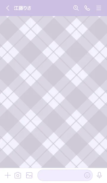 [LINE着せ替え] 278.24_パープル4-3の画像3