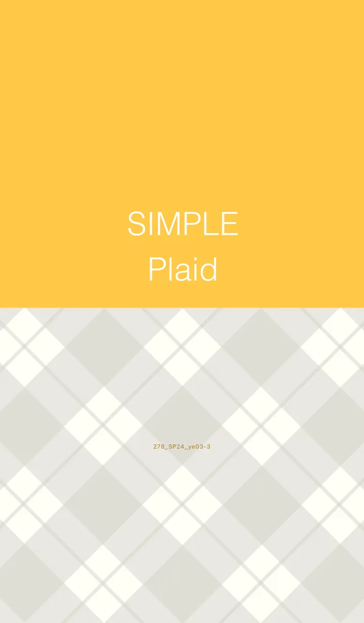 [LINE着せ替え] 278.24_イエロー3-3の画像1