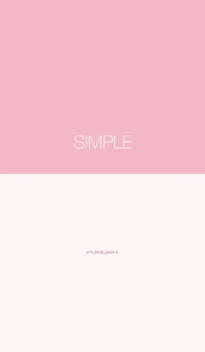 [LINE着せ替え] o77_26_ピンク5-9の画像1