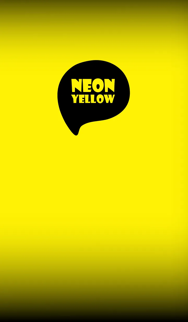 [LINE着せ替え] Neon Yellow And Black Vr.9 (JP)の画像1