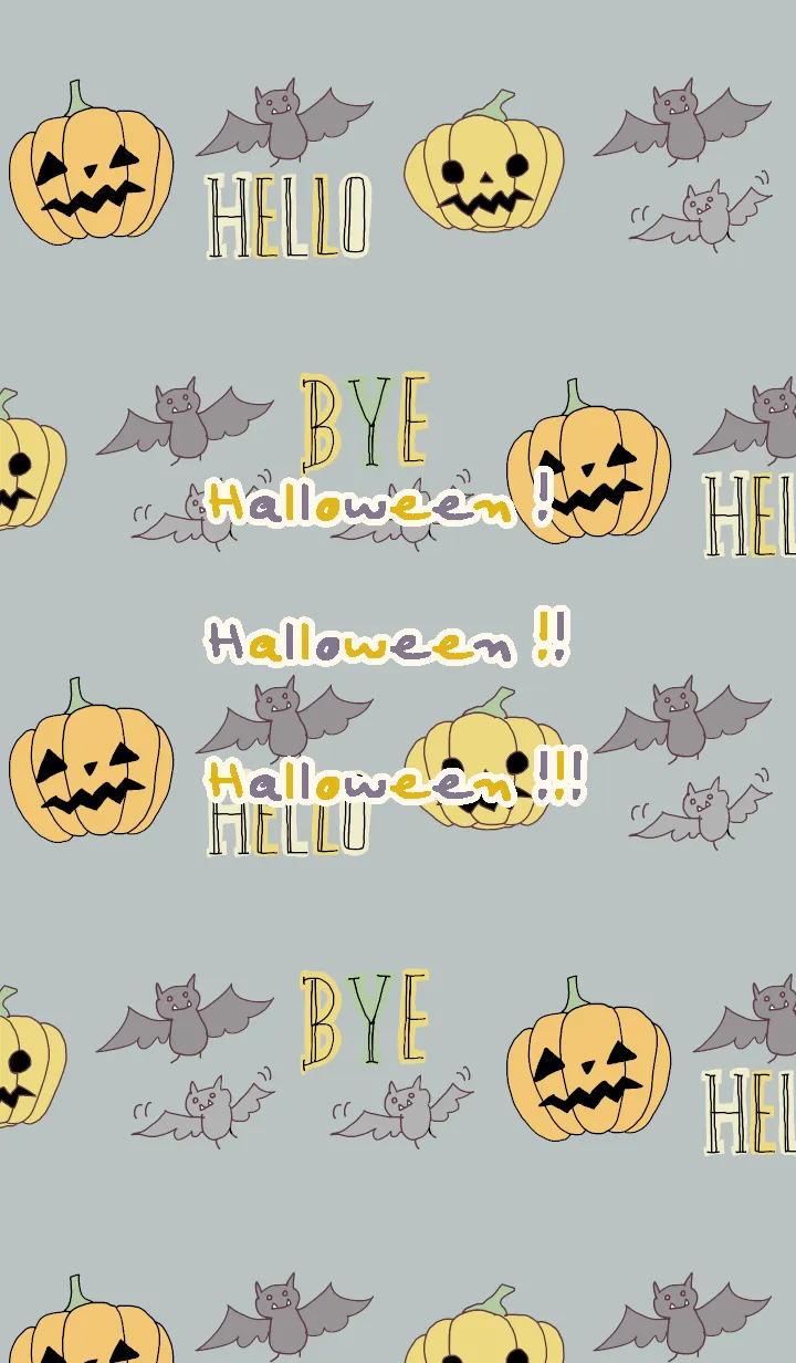 [LINE着せ替え] Halloween ！ Halloween ！！ Halloween ！！！①の画像1