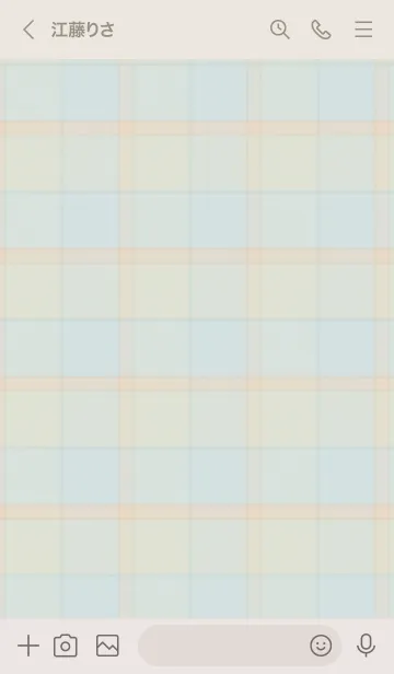 [LINE着せ替え] 大人 チェック26の画像3