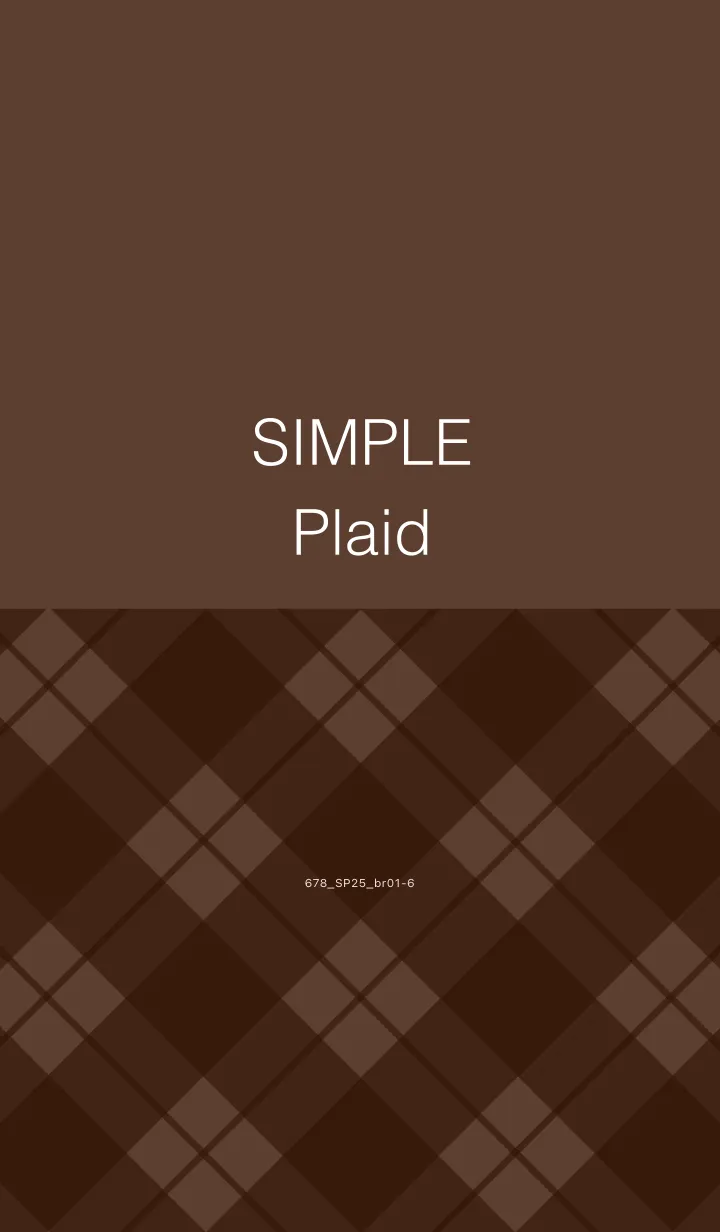 [LINE着せ替え] 678.25_ブラウン1-6の画像1