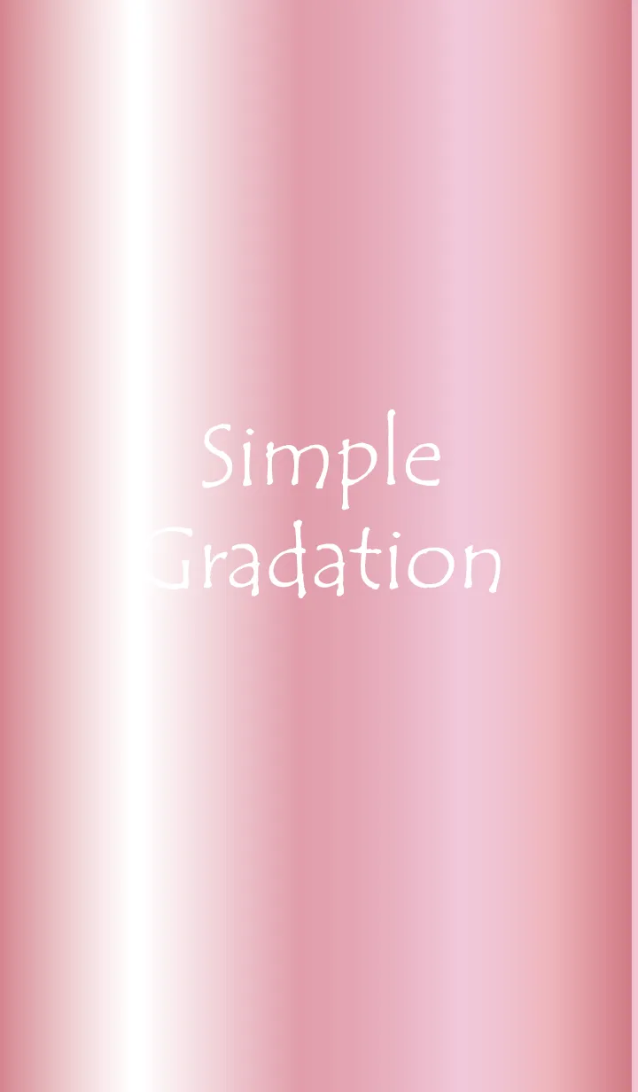 [LINE着せ替え] Simple Gradation -GlossyPink 23-の画像1