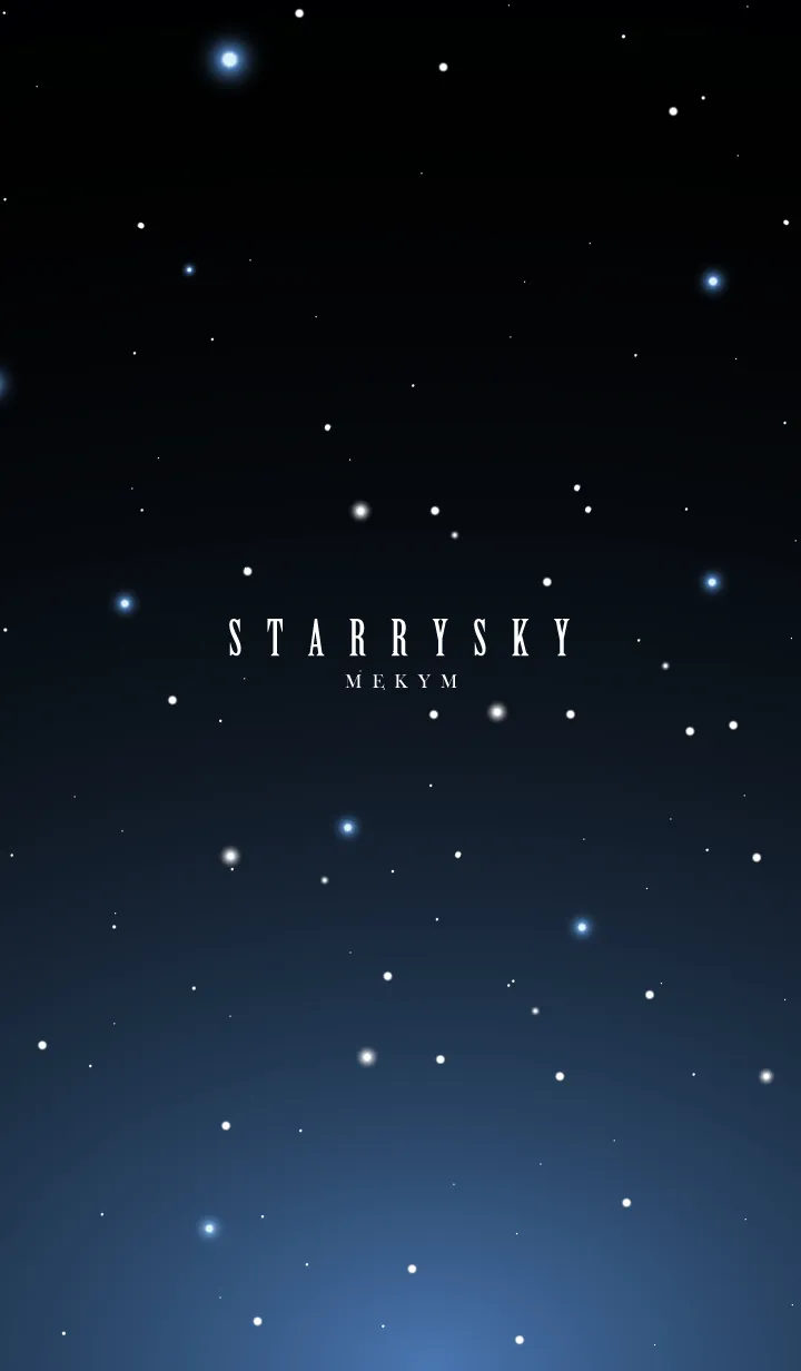 [LINE着せ替え] STARRY SKY-STAR 16の画像1