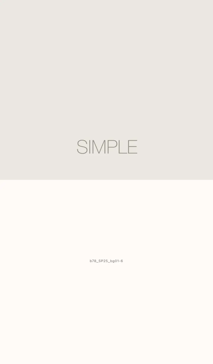 [LINE着せ替え] b78_25_ベージュ1-6の画像1