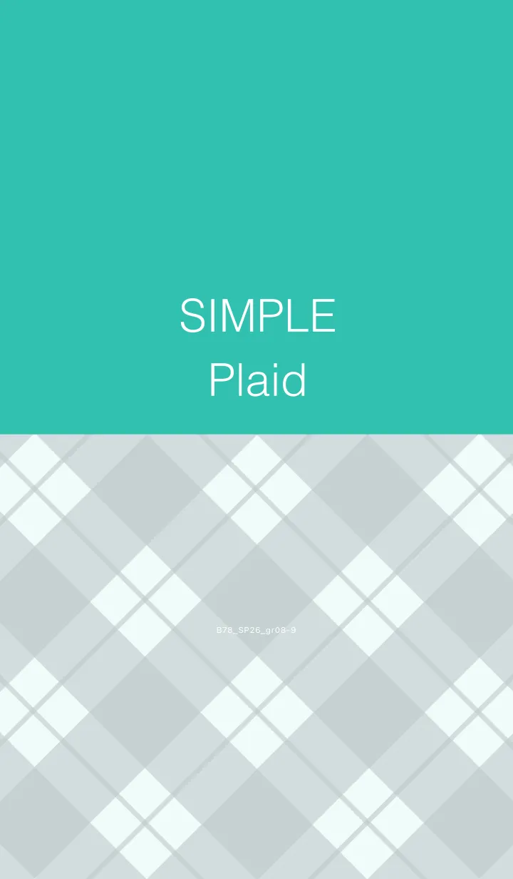 [LINE着せ替え] B78.26_グリーン8-9の画像1