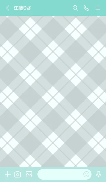 [LINE着せ替え] B78.26_グリーン8-9の画像3