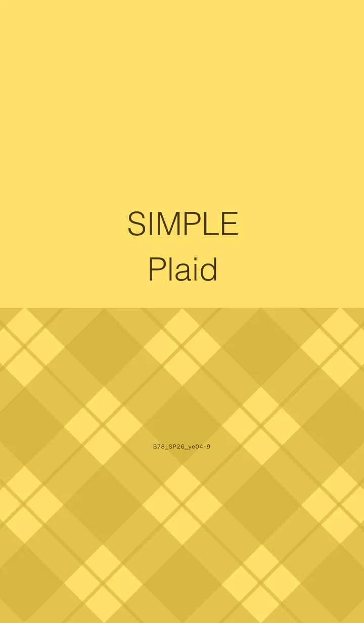 [LINE着せ替え] B78.26_イエロー4-9の画像1