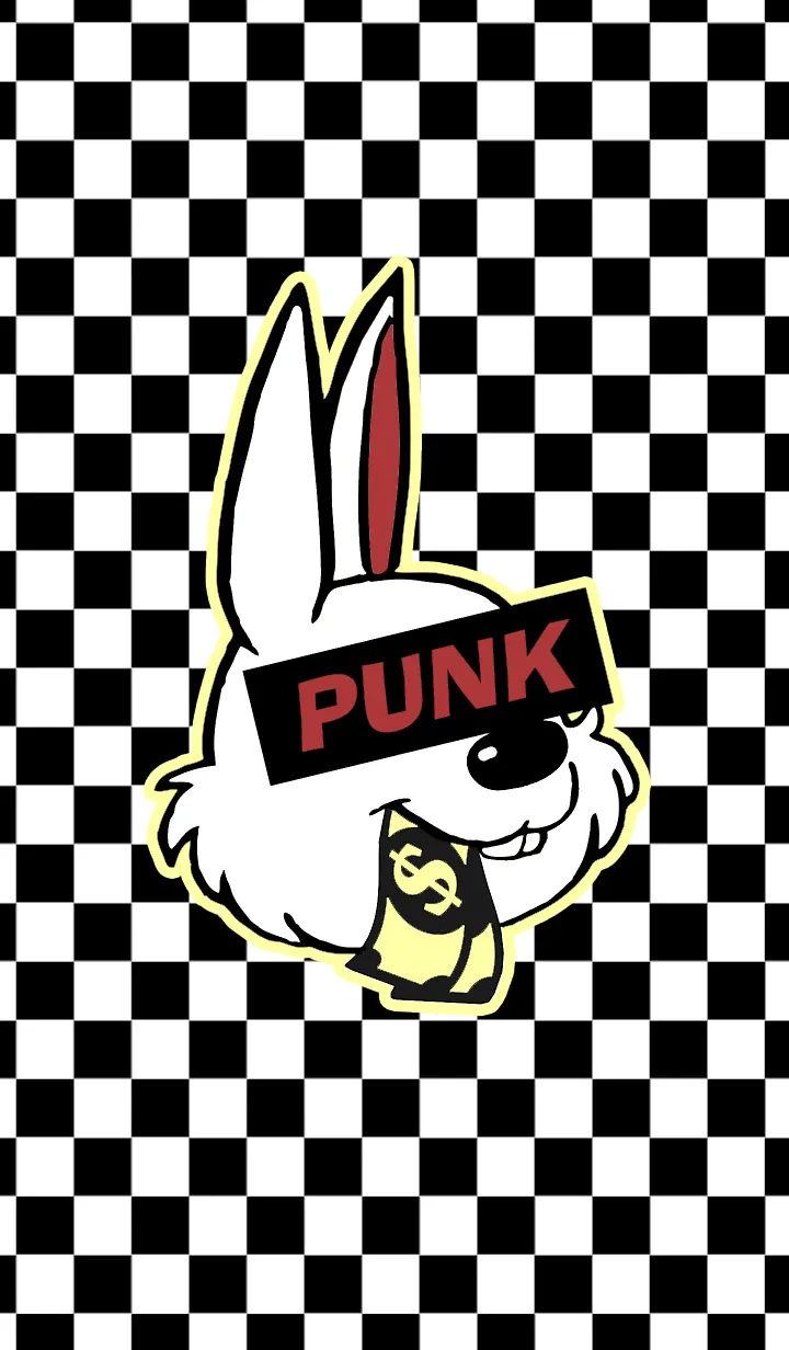 [LINE着せ替え] パンク ラビット 37の画像1