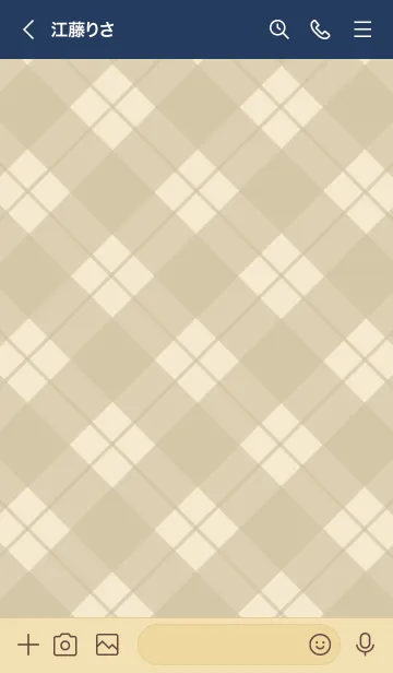 [LINE着せ替え] B79.26_ベージュ5-3の画像3