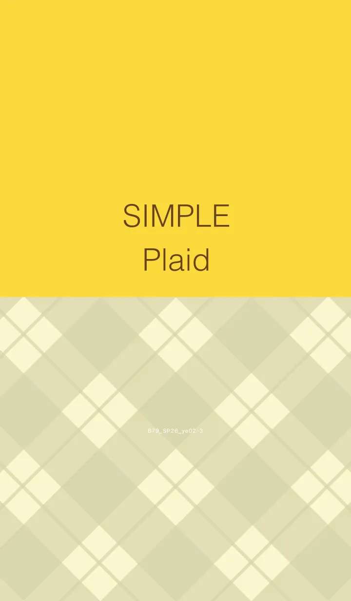 [LINE着せ替え] B79.26_イエロー2-3の画像1