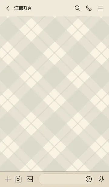 [LINE着せ替え] 679.25_ベージュ3-3の画像3