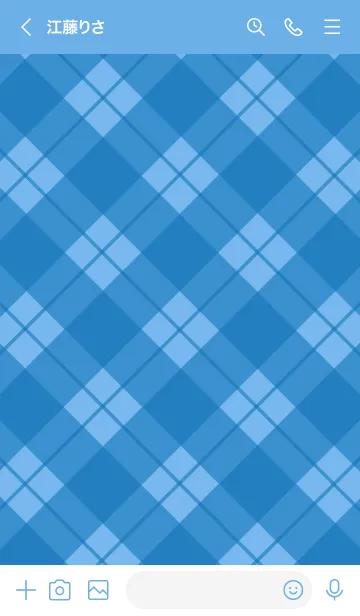 [LINE着せ替え] 679.25_ブルー1-3の画像3