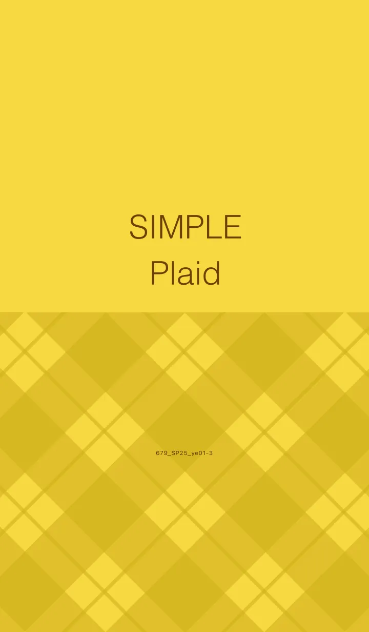 [LINE着せ替え] 679.25_イエロー1-3の画像1