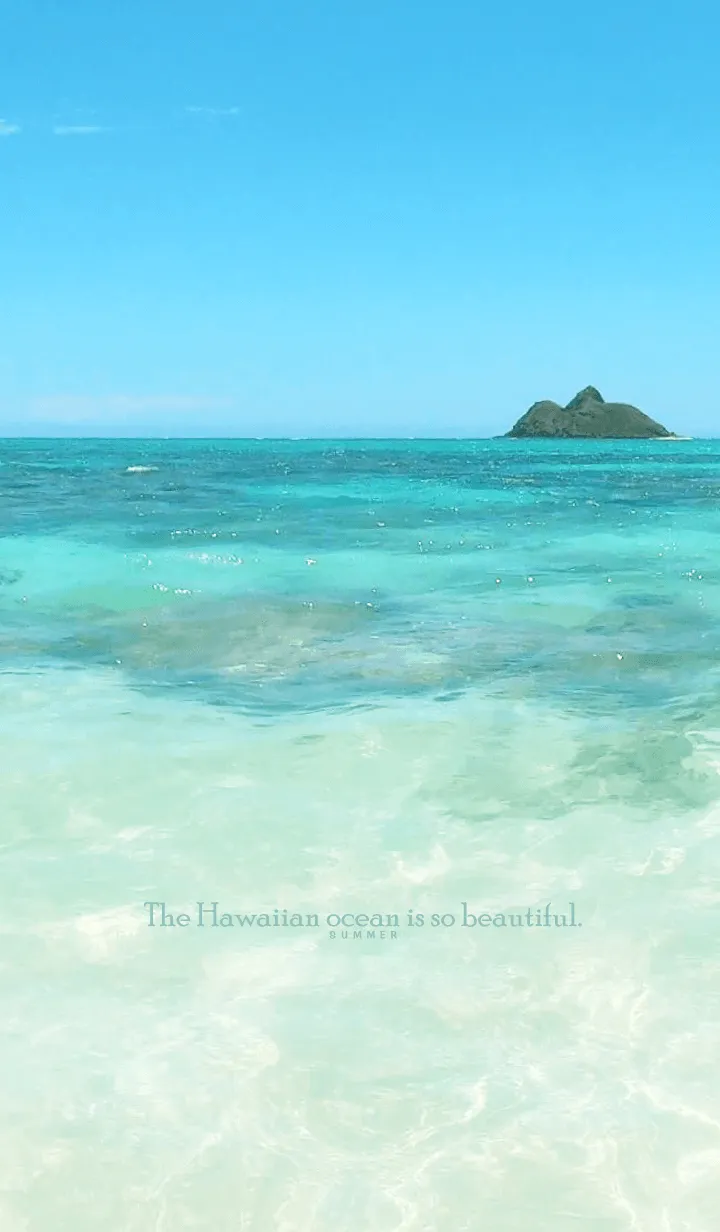 [LINE着せ替え] Hawaiian ocean is so beautiful-MEKYM- 39の画像1
