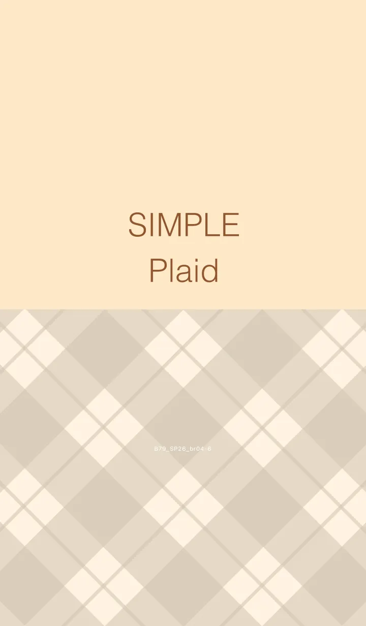 [LINE着せ替え] B79.26_ブラウン4-6の画像1