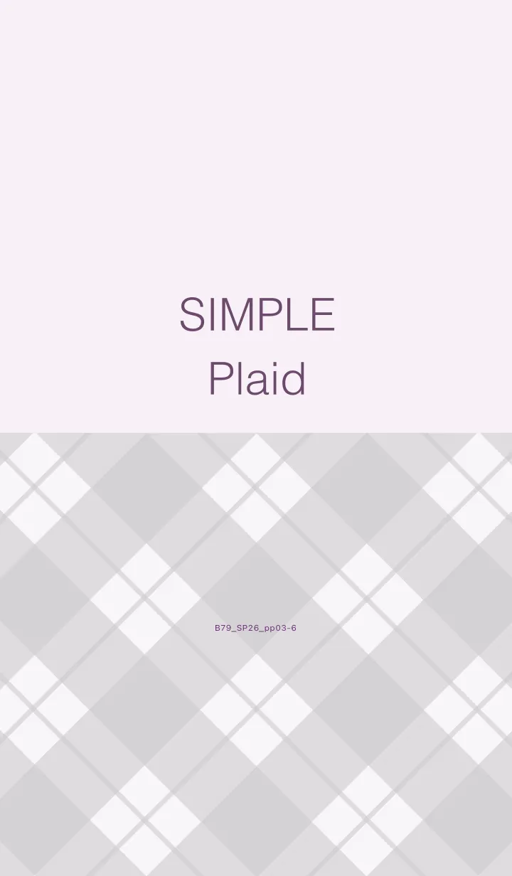 [LINE着せ替え] B79.26_パープル3-6の画像1