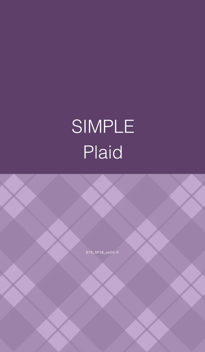 [LINE着せ替え] B79.26_パープル5-6の画像1