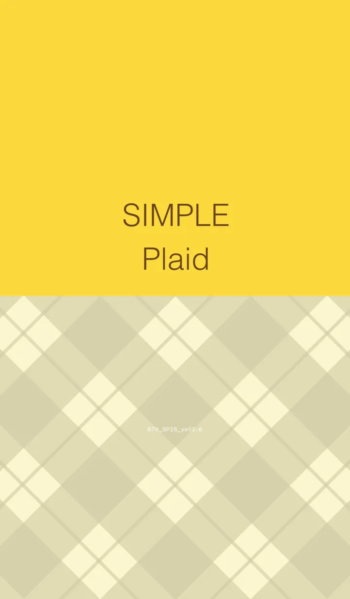 [LINE着せ替え] B79.26_イエロー2-6の画像1