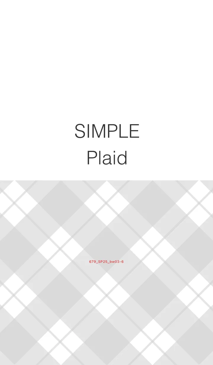 [LINE着せ替え] 679.25_黒/白3-6の画像1