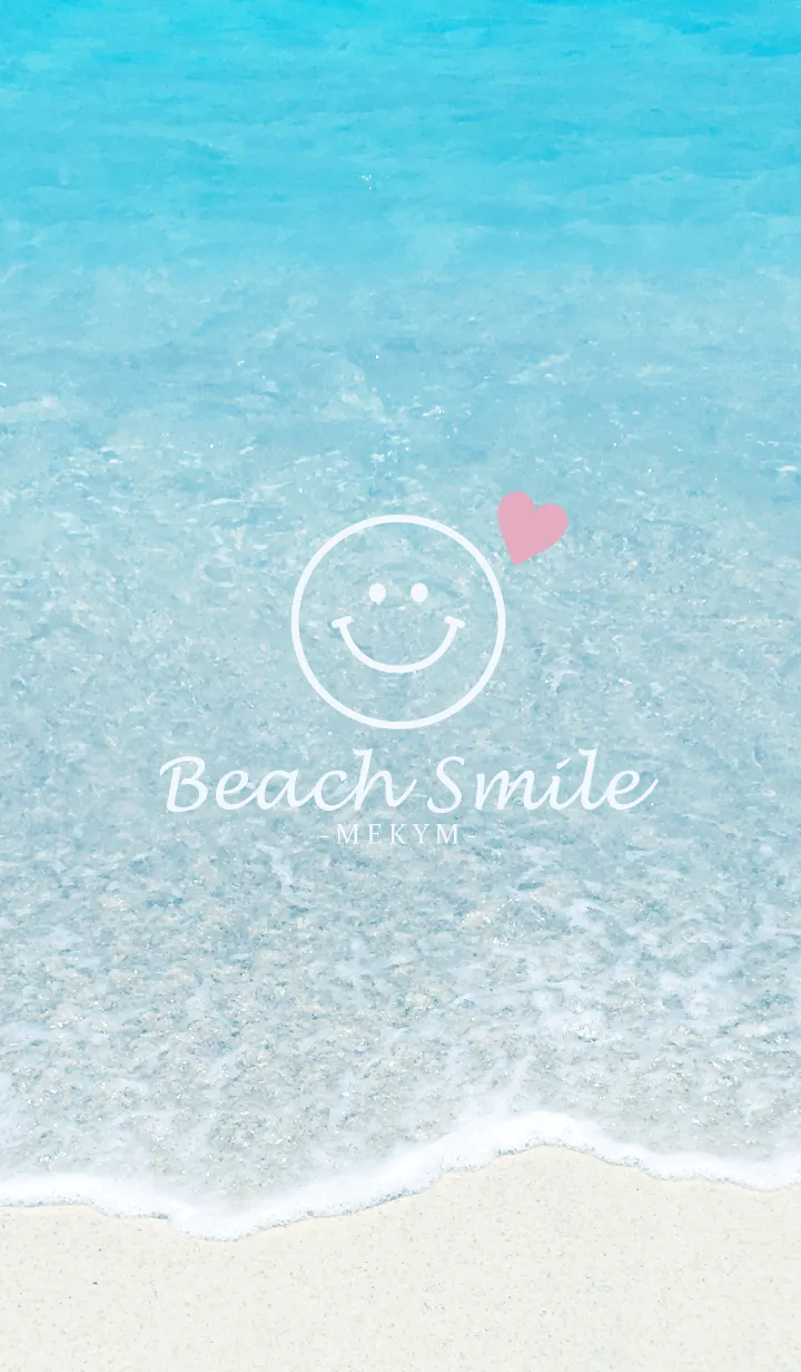 [LINE着せ替え] Love Beach Smile-MEKYM- 13の画像1
