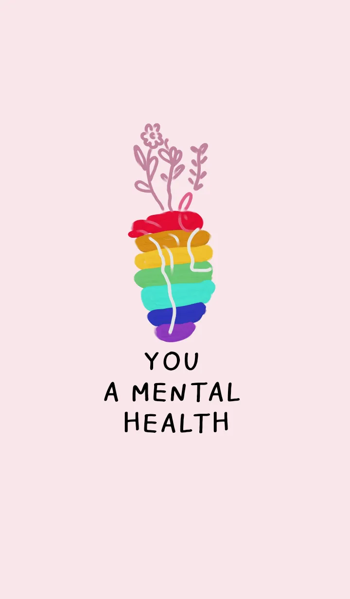 [LINE着せ替え] YOU A MENTAL HEALTH (pride)の画像1