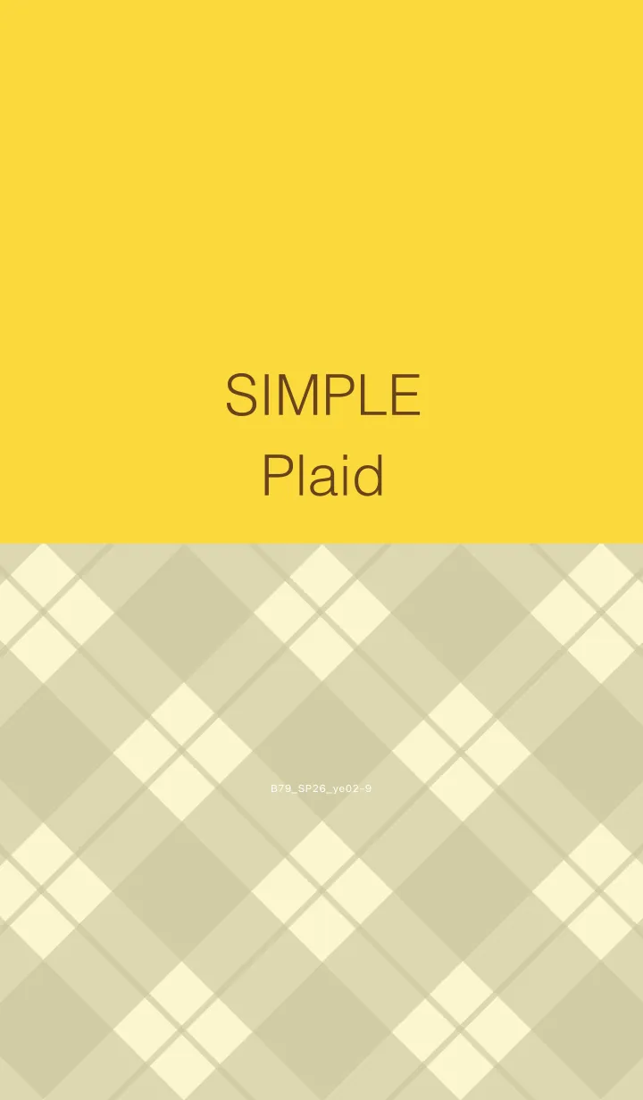 [LINE着せ替え] B79.26_イエロー2-9の画像1