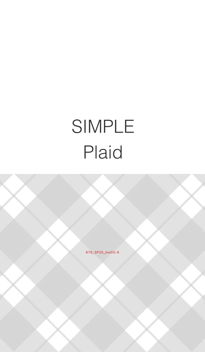 [LINE着せ替え] 679.25_黒/白3-9の画像1