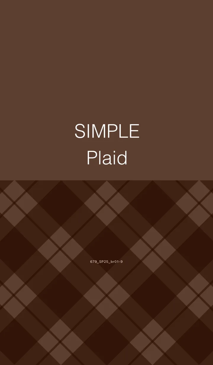 [LINE着せ替え] 679.25_ブラウン1-9の画像1