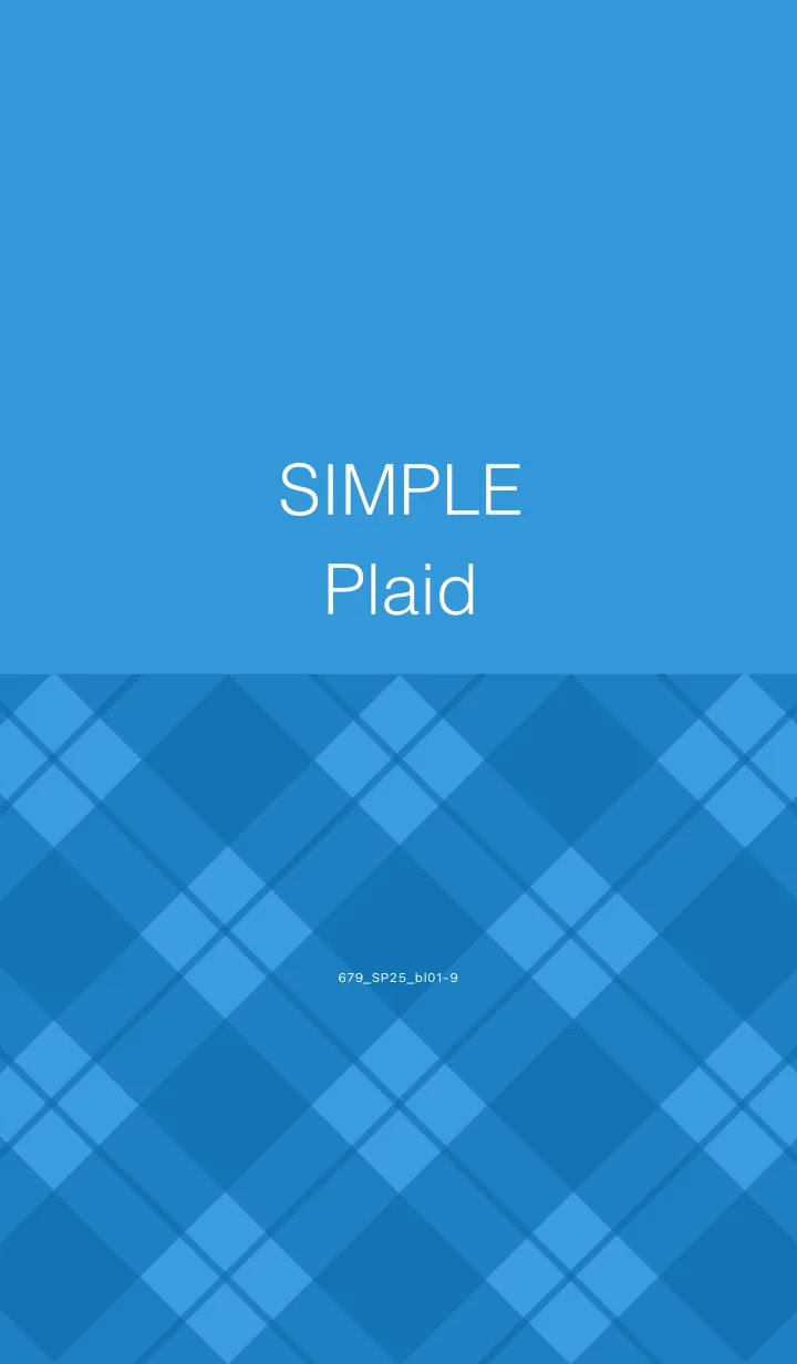 [LINE着せ替え] 679.25_ブルー1-9の画像1